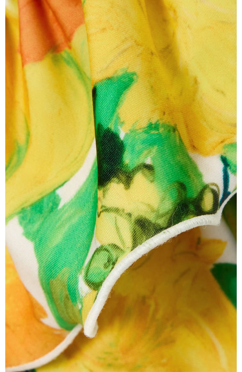 La DoubleJ Ruffle Bikini Top Zesty Yellow, Alternate, color, 