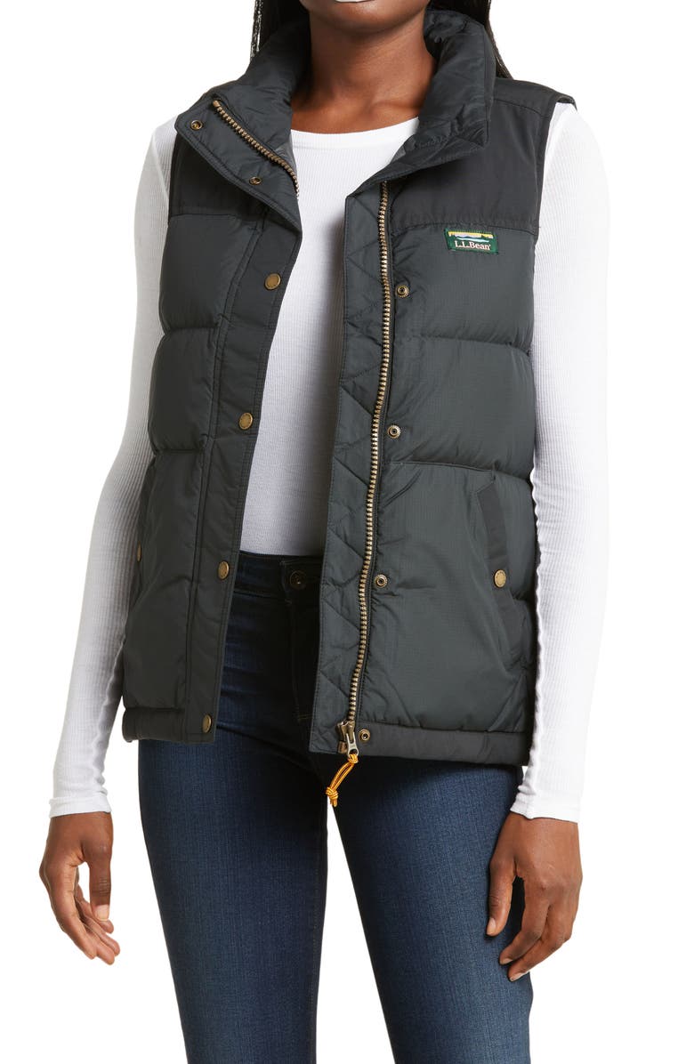 L.L.Bean Mountain Classic 650 Fill Power Down Vest, Main, color,