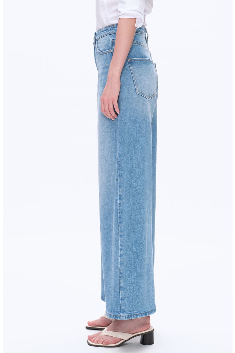 Daisy High Waist Wide Leg Jeans, Alternate, color, LIGHT BLUE