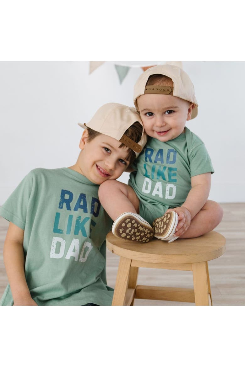Rad Like Dad Short Sleeve T-Shirt, Alternate, color, Sage
