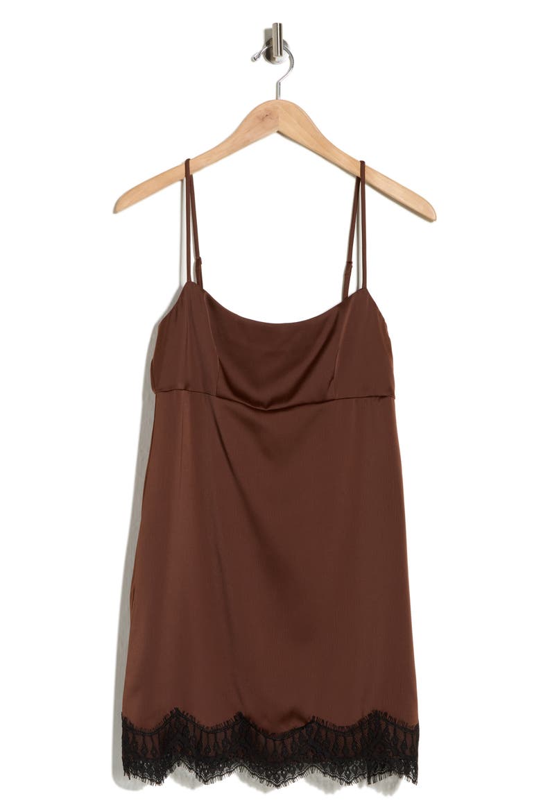 wayf lace trim slip dress Ella Lace Trim Slipdress (Women)