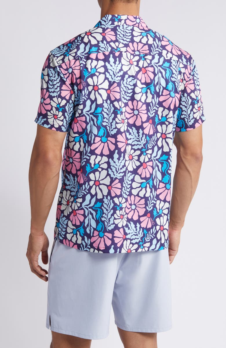 Boardies Mellow Short Sleeve Button-Up Camp Shirt, Alternate, color, 