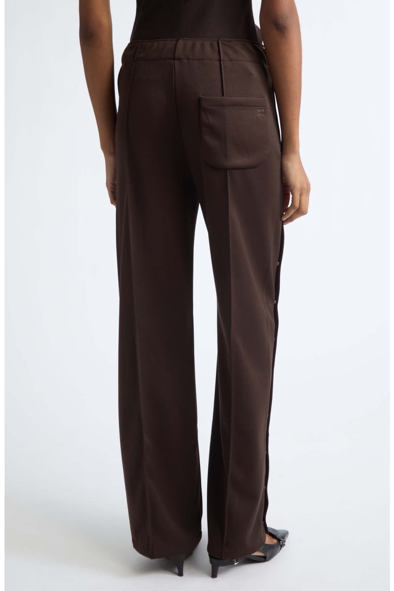 Interlock Tracksuit Pants, Alternate, color, CHOCOLATE 1983