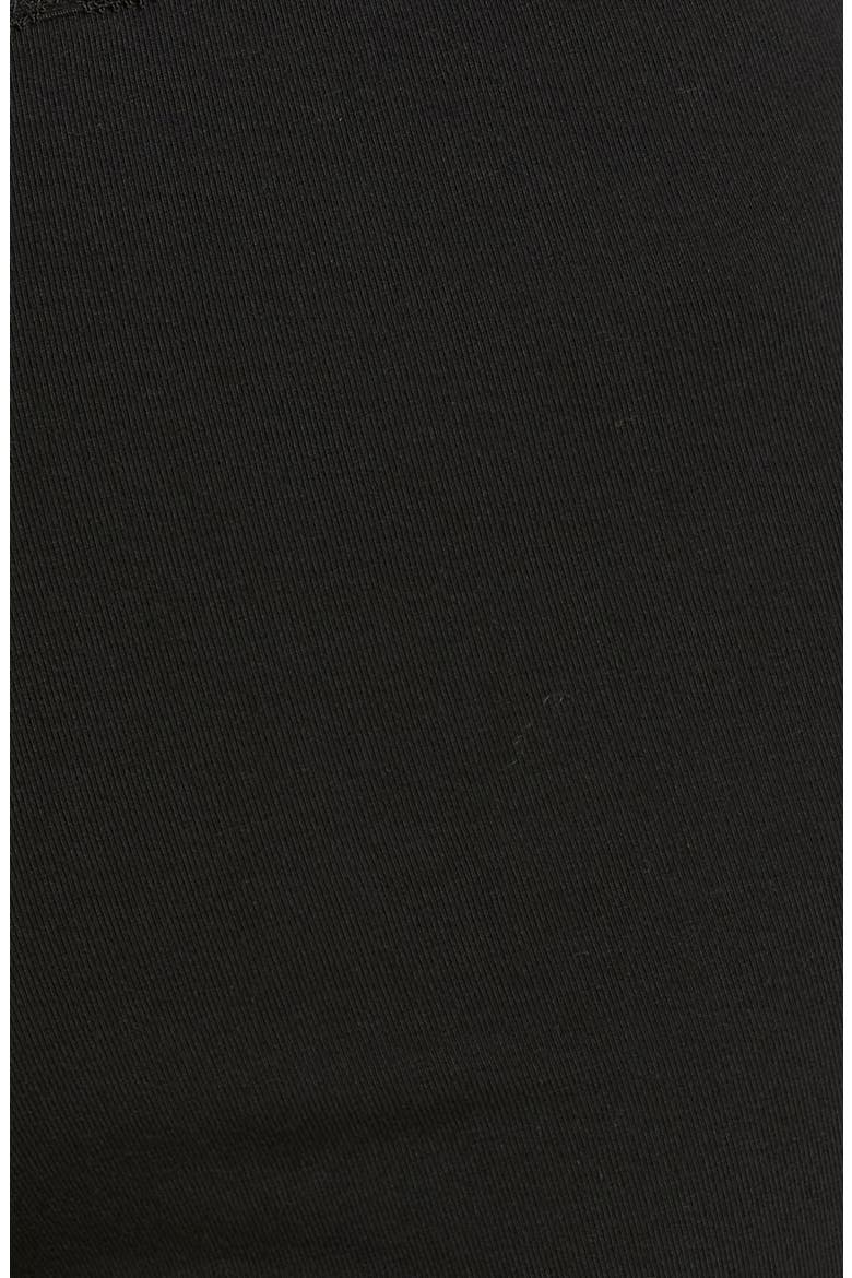 Bliss Stretch Cotton Pajama Shorts, Alternate, color, BLACK