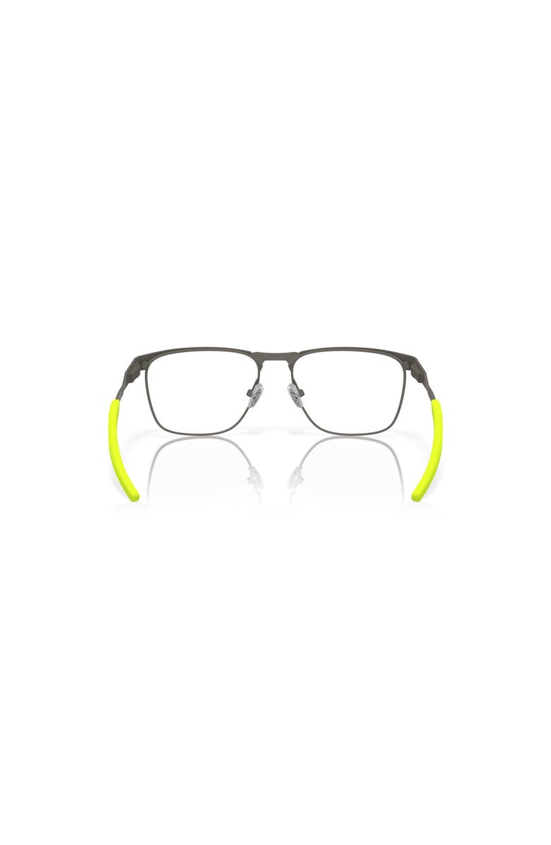 Oakley 51mm Rectangle optical glasses, Alternate, color, Grey