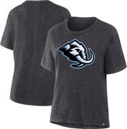 FANATICS Women's Fanatics  Heather Charcoal Utah Mammoth Primary Logo Legacy T-Shirt
