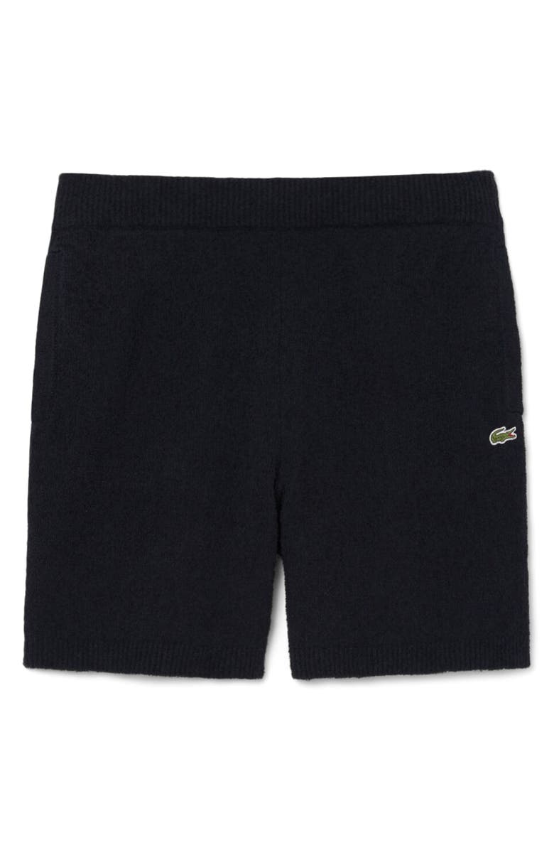 Lacoste Bouclé Pull-On Shorts, Alternate, color, Flour