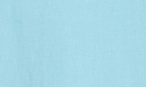 Bugatchi Axel Shaped Fit Linen Button-up Shirt In Turquoise