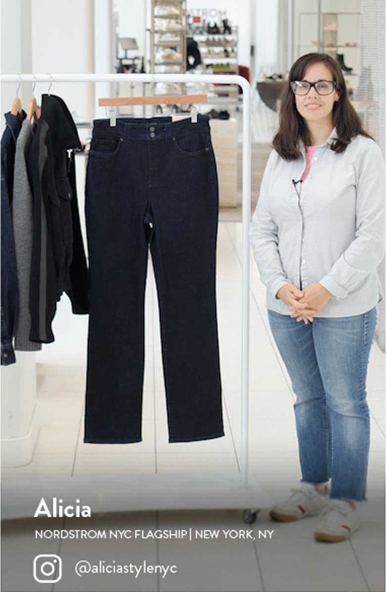 Marilyn High Waist Straight Leg Jeans, sales video thumbnail