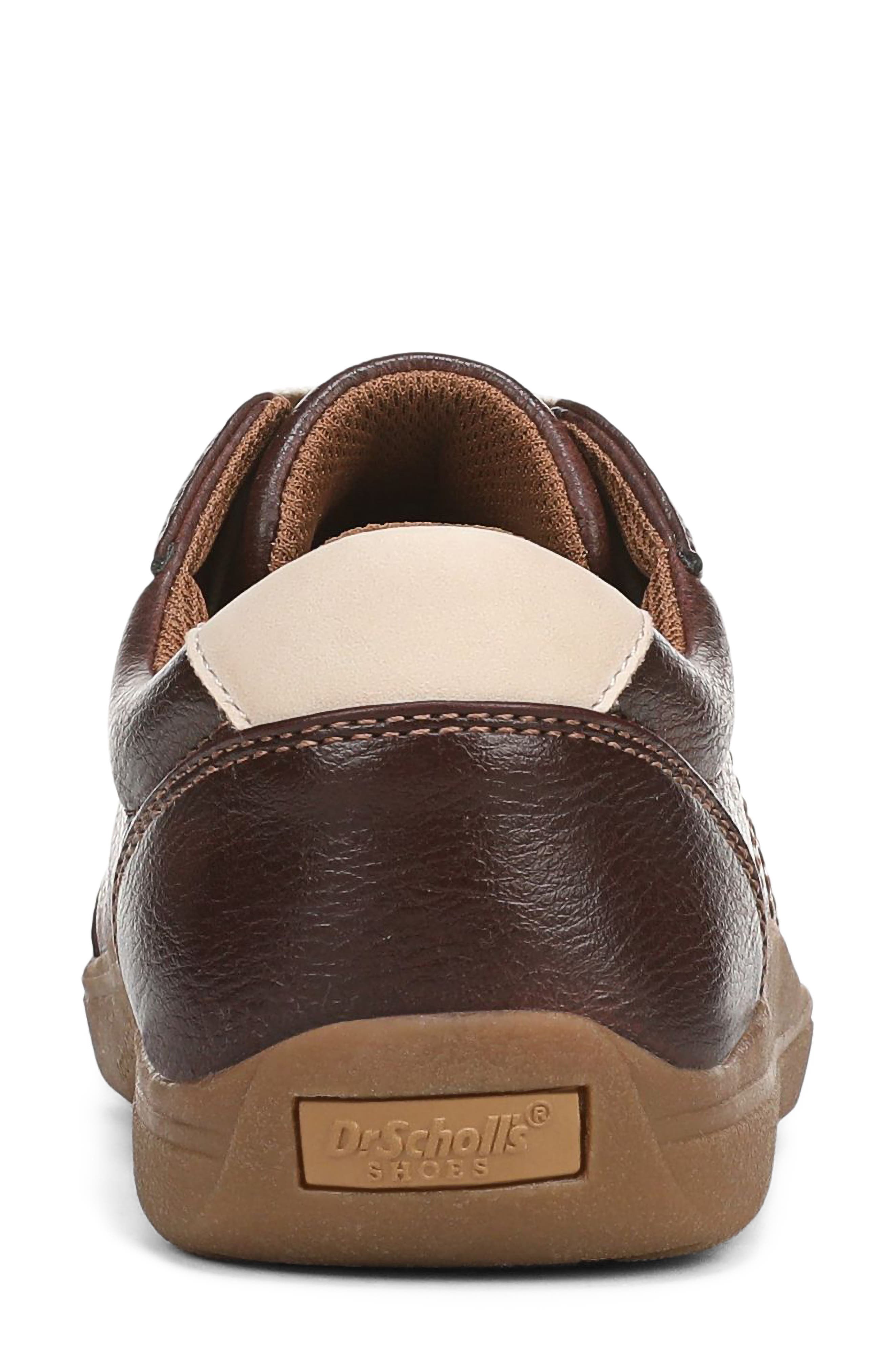 Be True Sneaker, Alternate, color, AUBURN BROWN FAUX LEATHER