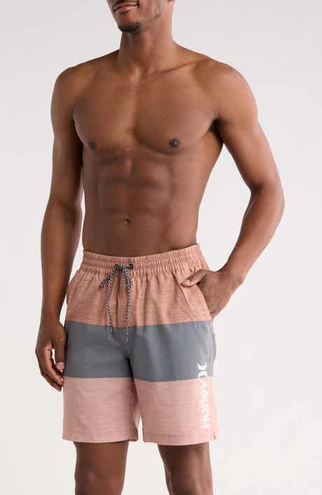 Colorblocked Volley Swim Trunks