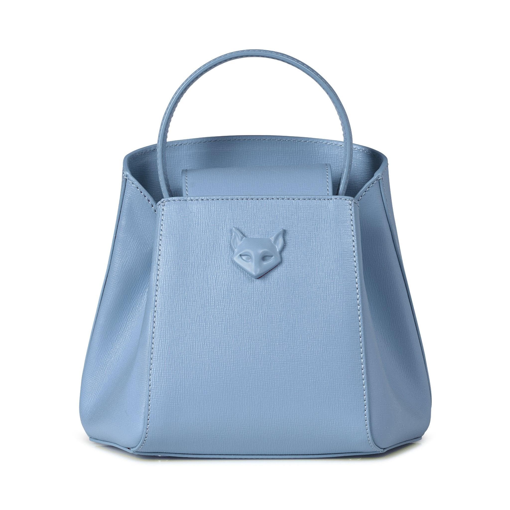 DESERI Rosa Mini Monochrome Handbag, Alternate, color, Light Blue