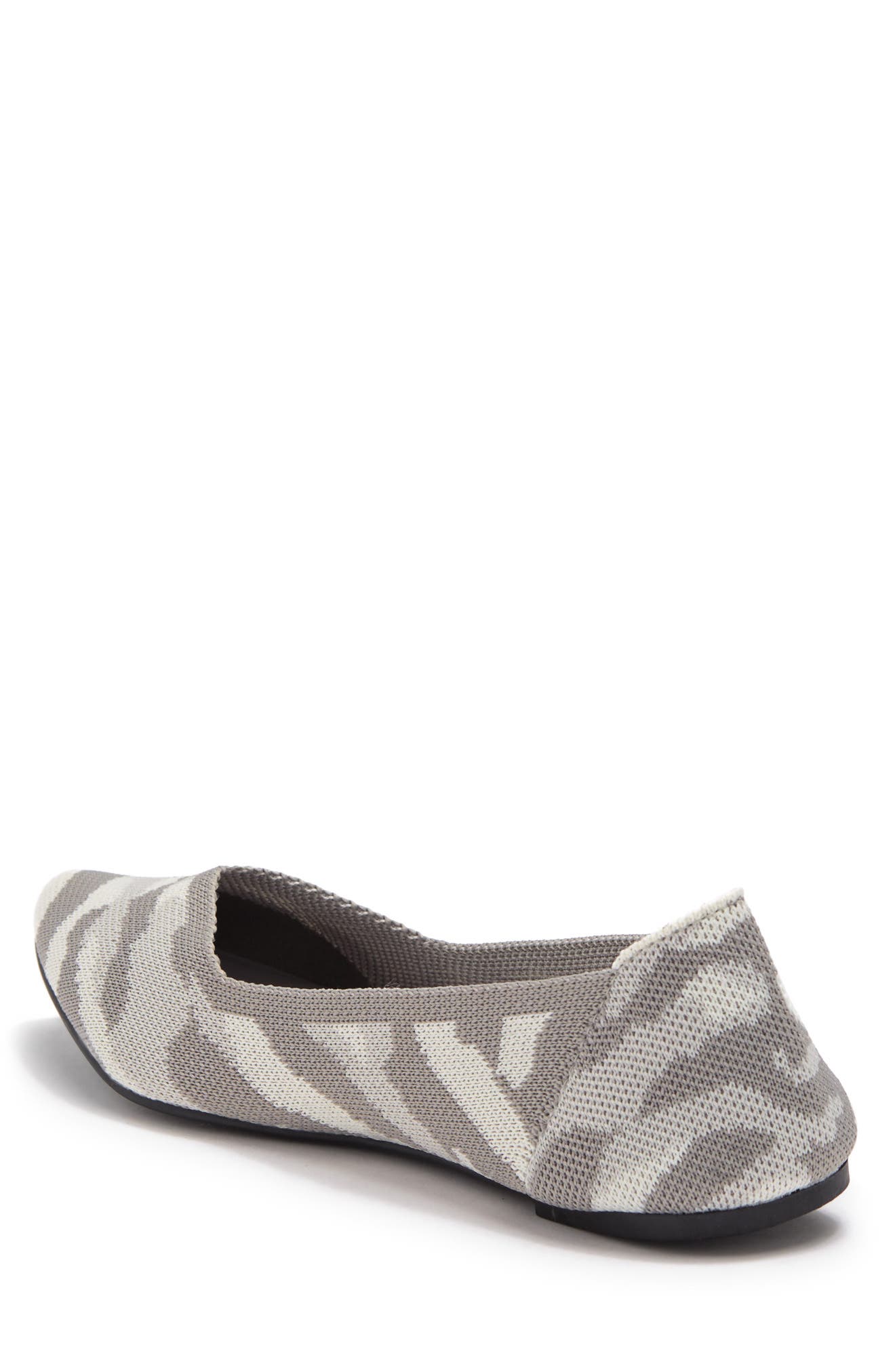 Kerri Pointed Toe Flat, Alternate, color, SNOW CAMO