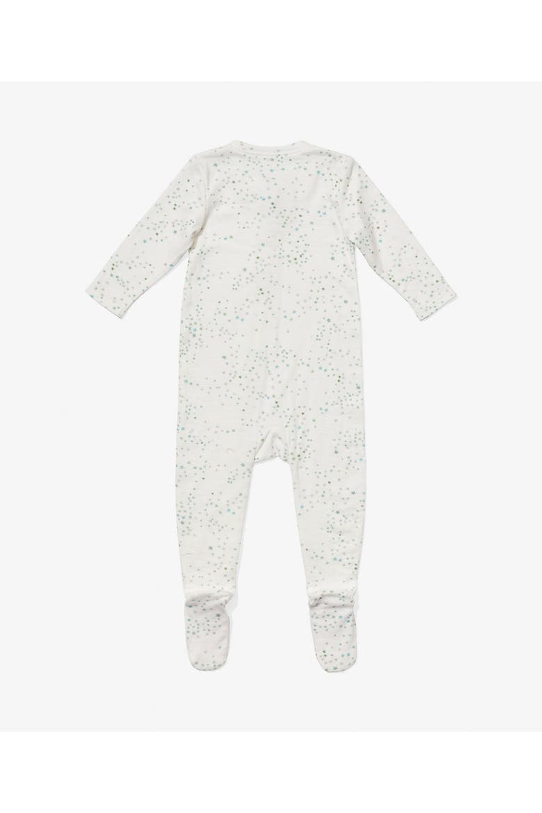 Marley Zip Pajama, Alternate, color, seafoam star