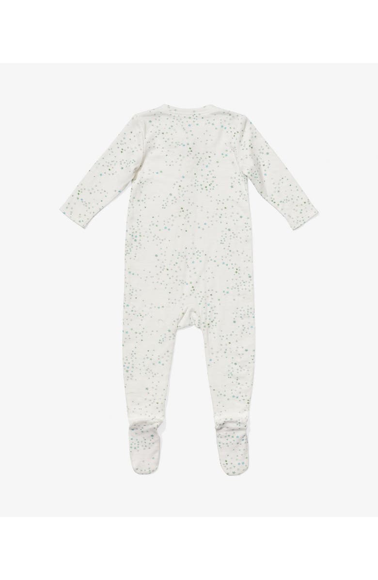 Oso and Me Marley Zip Pajama, Alternate, color, Seafoam Star