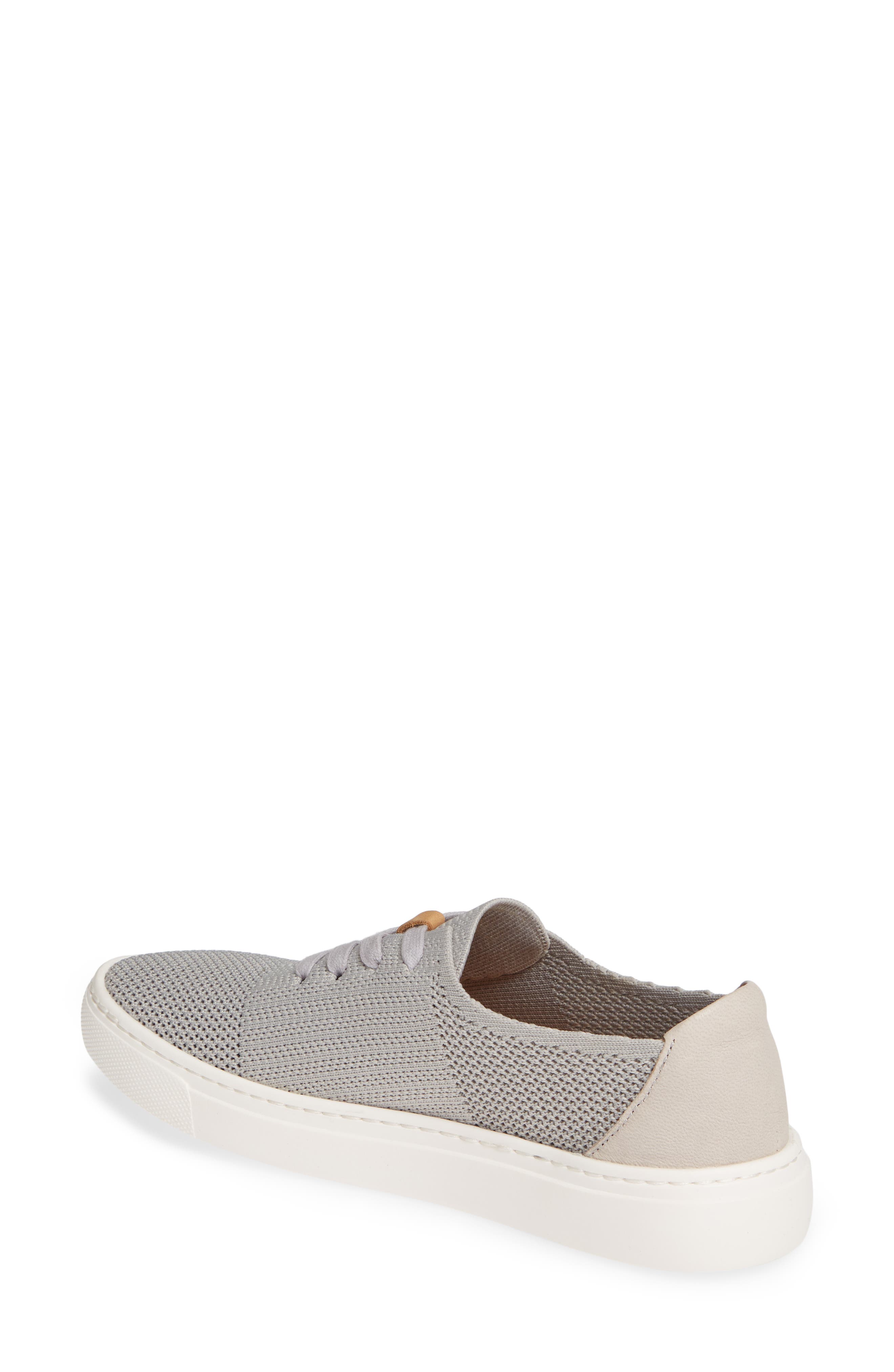 Trista Sneaker, Alternate, color, LIGHT GREY FABRIC