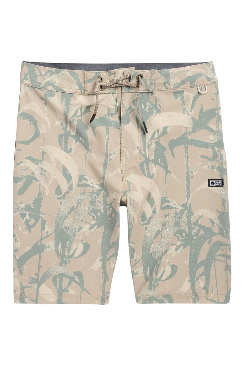 Kids' Crew Board Shorts, Main, color, SAND CAMO