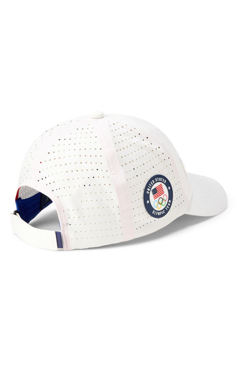 Polo Ralph Lauren Sport M1 Baseball Cap, Alternate, color, Ceramic White