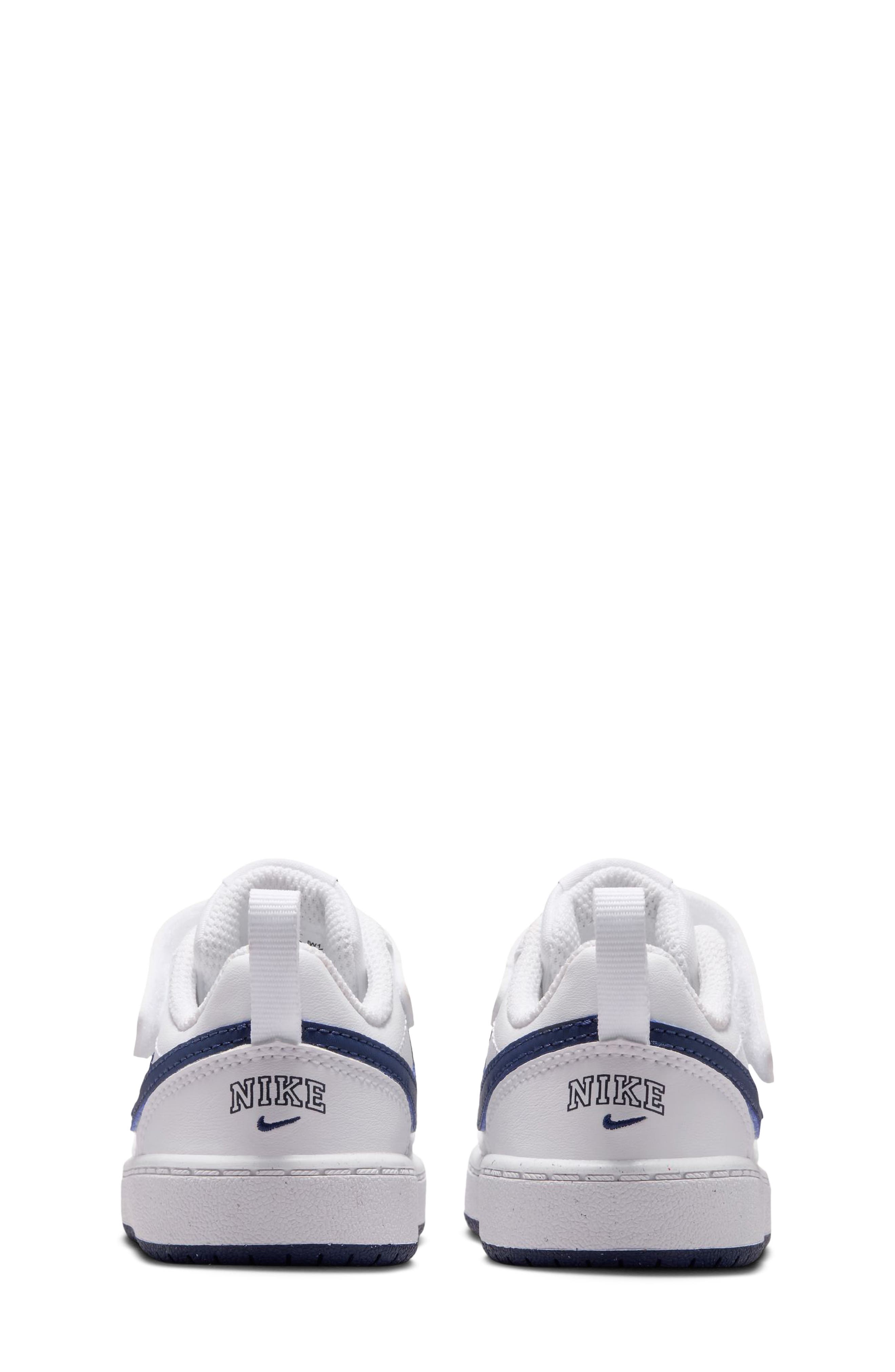 Kids' Court Borough Sneaker, Alternate, color, WHITE/ MIDNIGHT NAVY