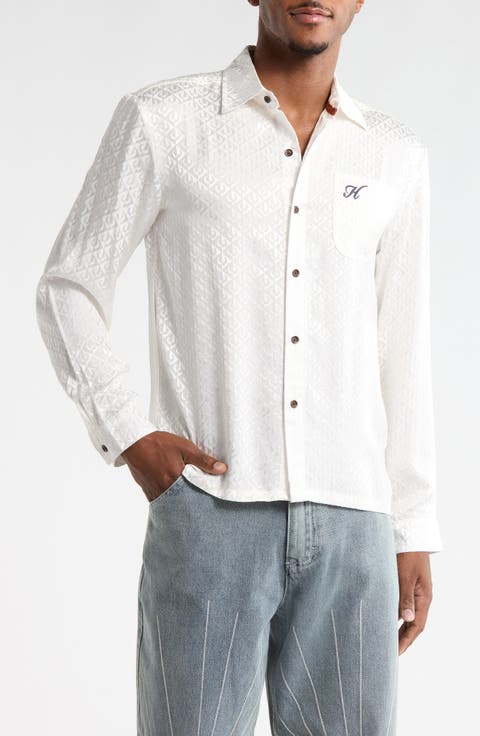 Race Night Button-Up Shirt