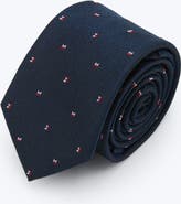 Knottery & Co Twin Bows Silk Jacquard Tie