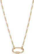Madewell Dainty Carabiner Necklace
