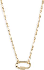 Madewell Dainty Carabiner Necklace