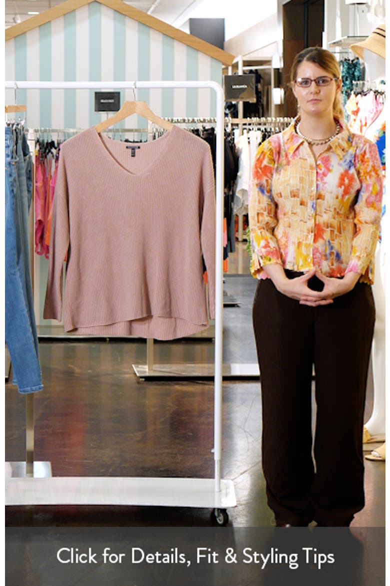 V NECK SWEATER video