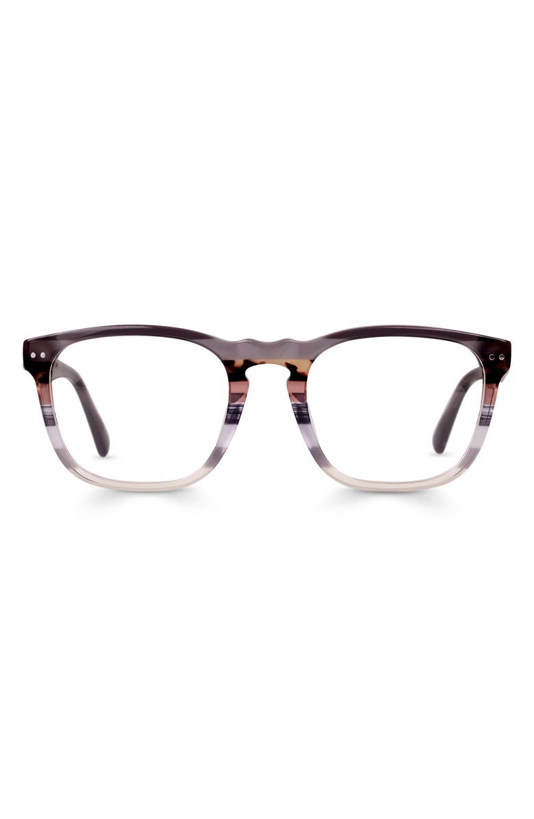 eyebobs New Sport 52mm Rectangular Reading Glasses, Main, color, Smokey Grey And Tortoise