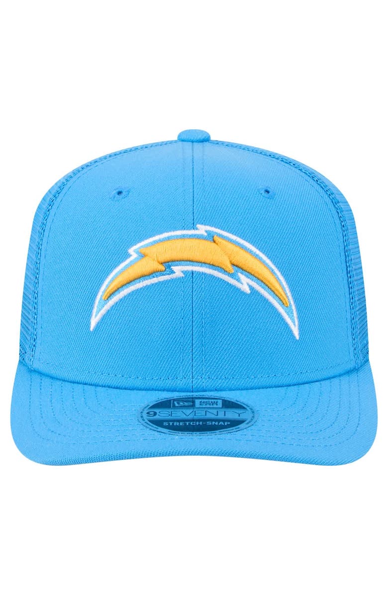 New Era Men's New Era  Powder Blue Los Angeles Chargers Team Collection 9SEVENTY Stretch-Snap Adjustable Hat, Alternate, color, 