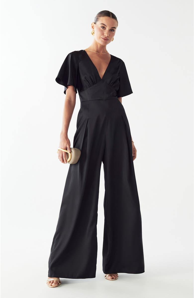 WILLA Eloise Jumpsuit, Alternate, color, Black