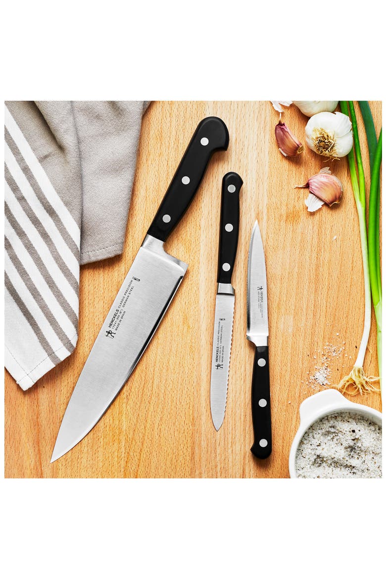Classic Precision 3-Piece Knife Set, Alternate, color, STAINLESS STEEL