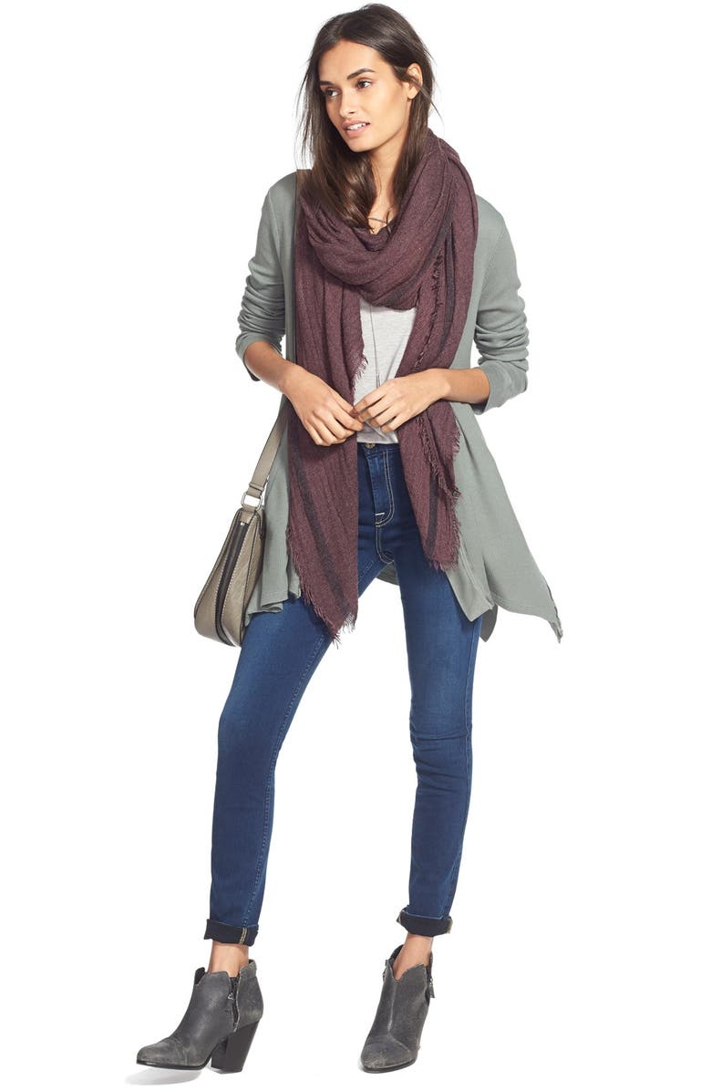 BP. Chevron Pendant Necklace, Alternate, color, 