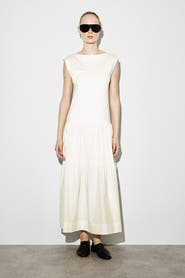 COS Tiered Gathered Midi Dress