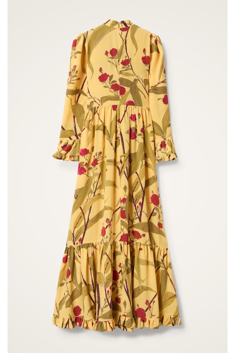 Visconti Dress, Alternate, color, Bamboo Yellow