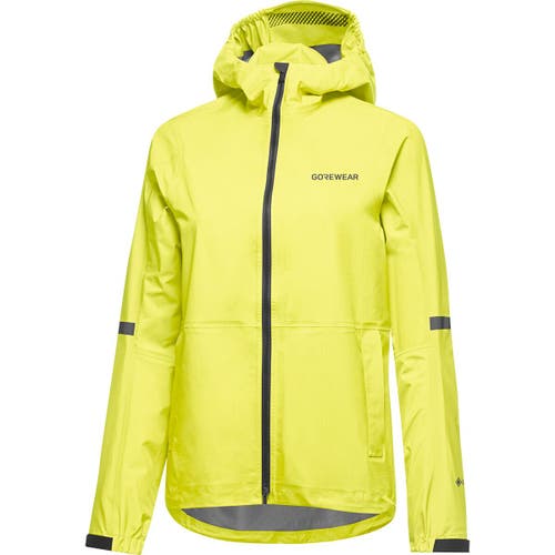 Gorewear Lupra 2.0 Gore-tex Hooded Jacket In Yellow