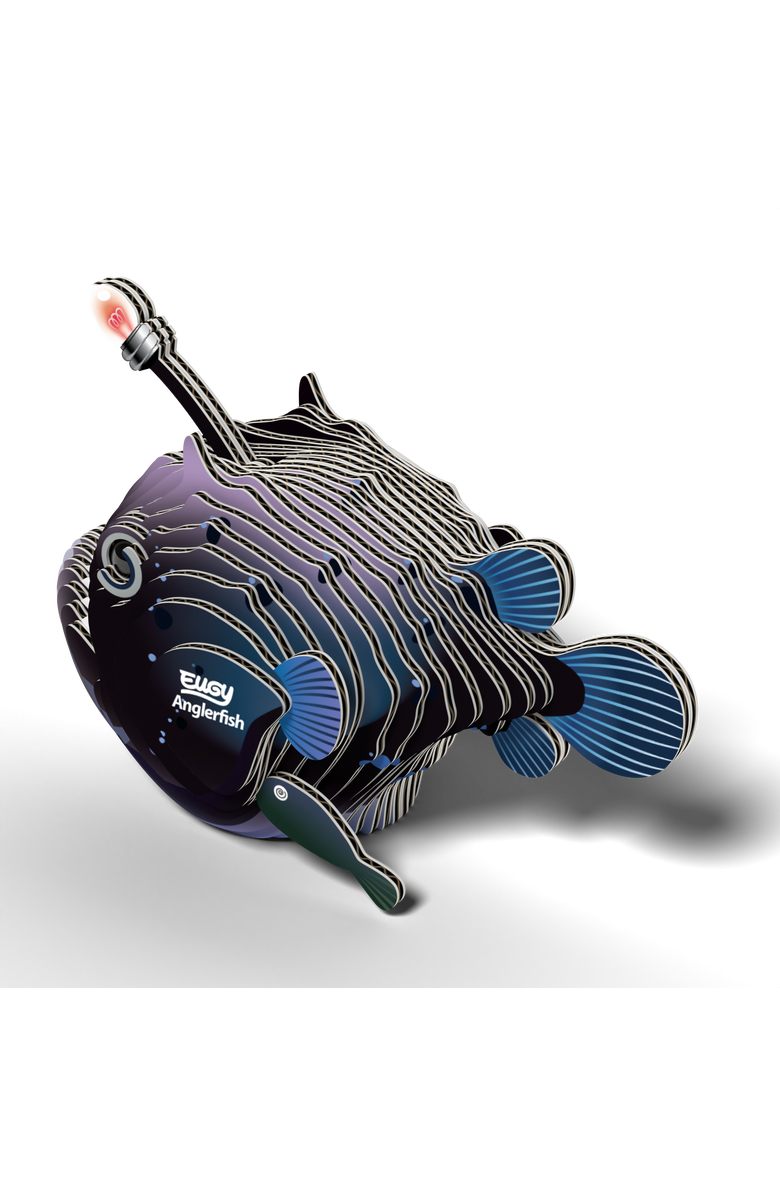 Eugy Puzzles Anglerfish 3D Puzzle, Alternate, color,