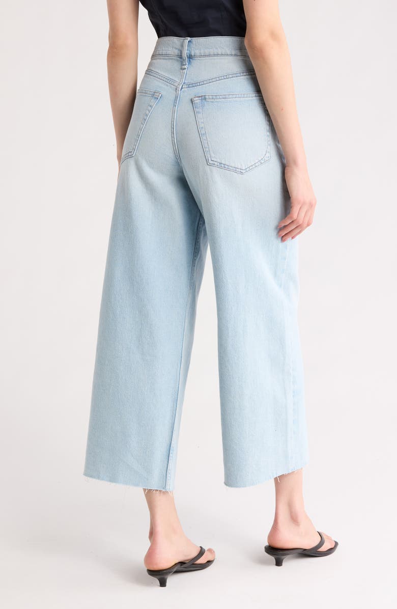 rag & bone Serena Crop Wide Leg Jeans, Alternate, color, Wyncote
