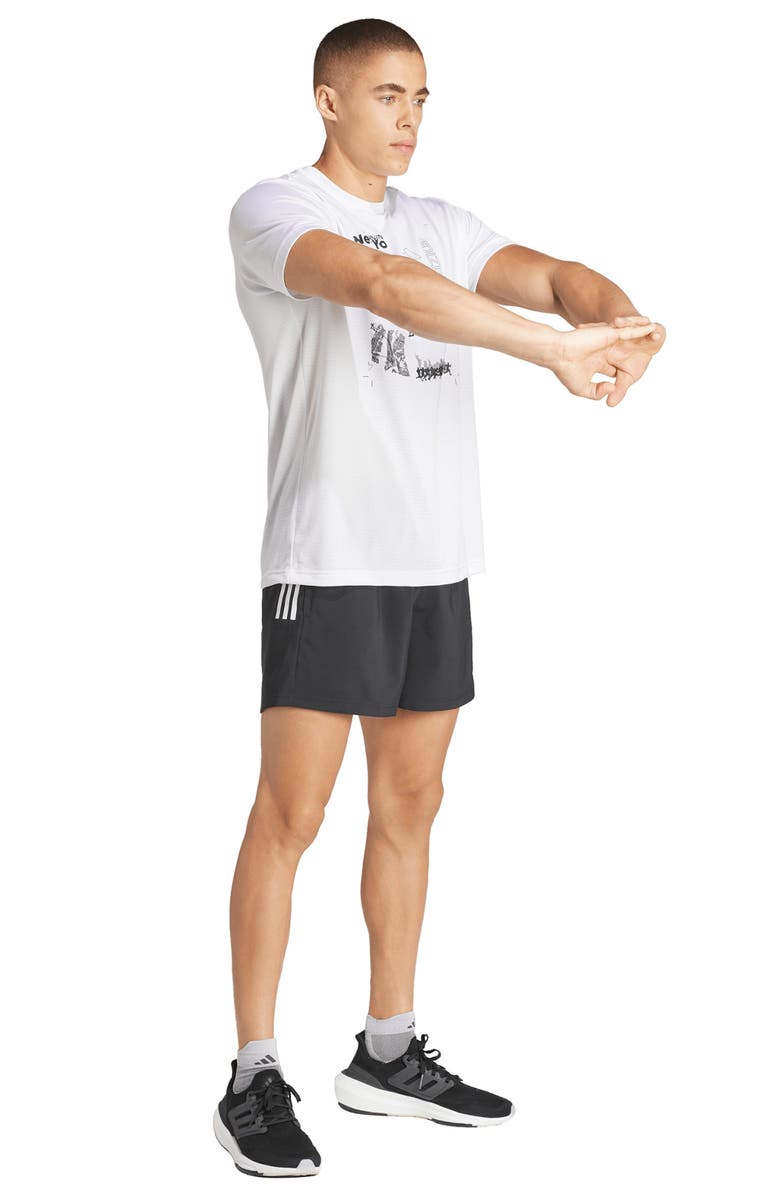 adidas OTR B Running Shorts, Alternate, color, Black