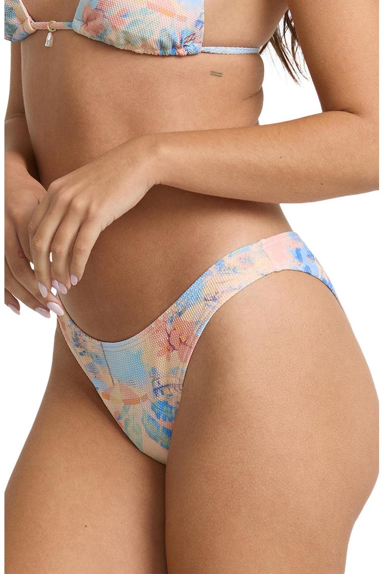 A La Mer Hike Bikini Bottoms, Alternate, color, PEACH PARFAIT