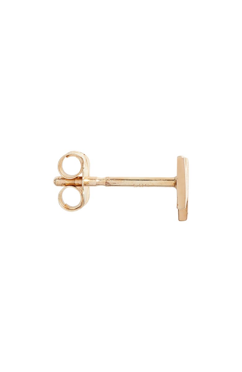 Anzie Icon Lightning Single Stud Earring, Alternate, color, Gold