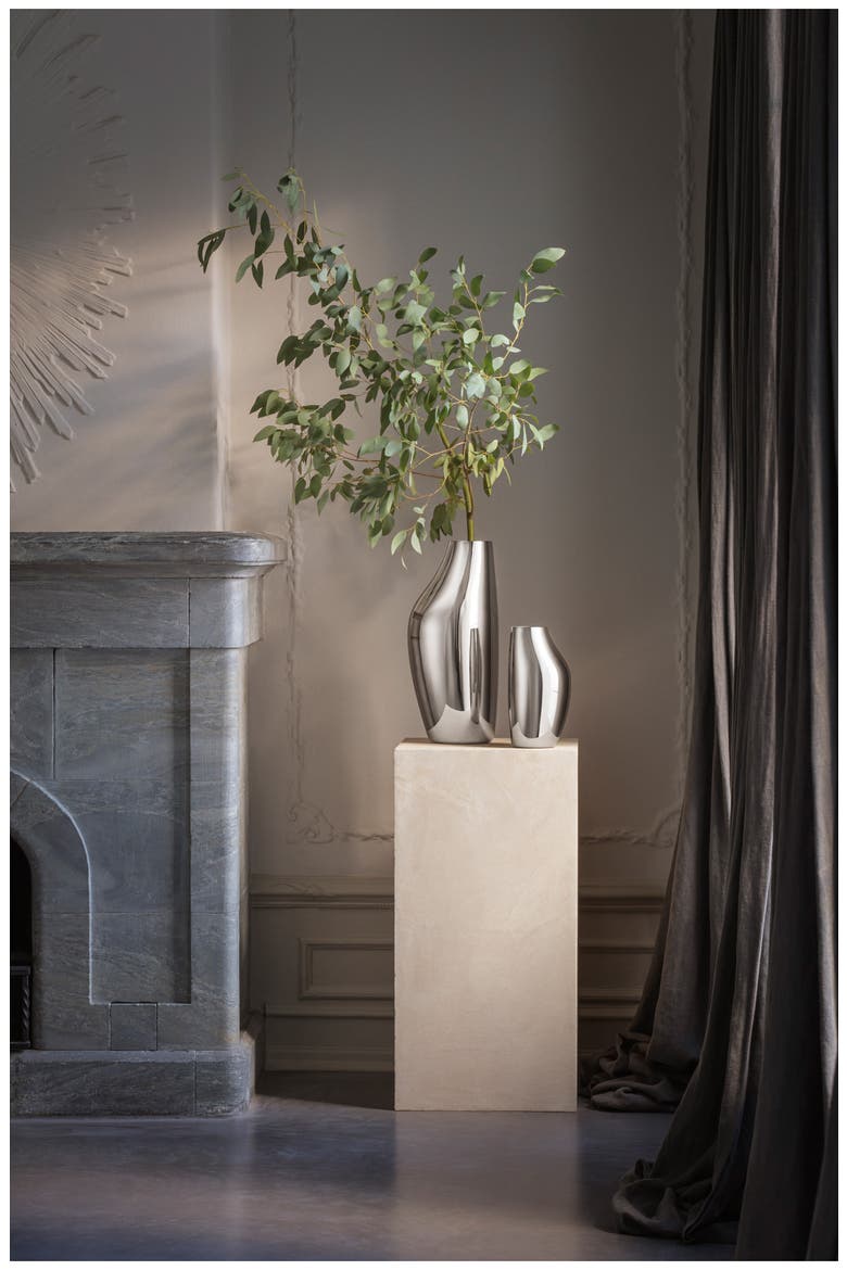 Sky Vase, Alternate, color, STAINLESS STEEL