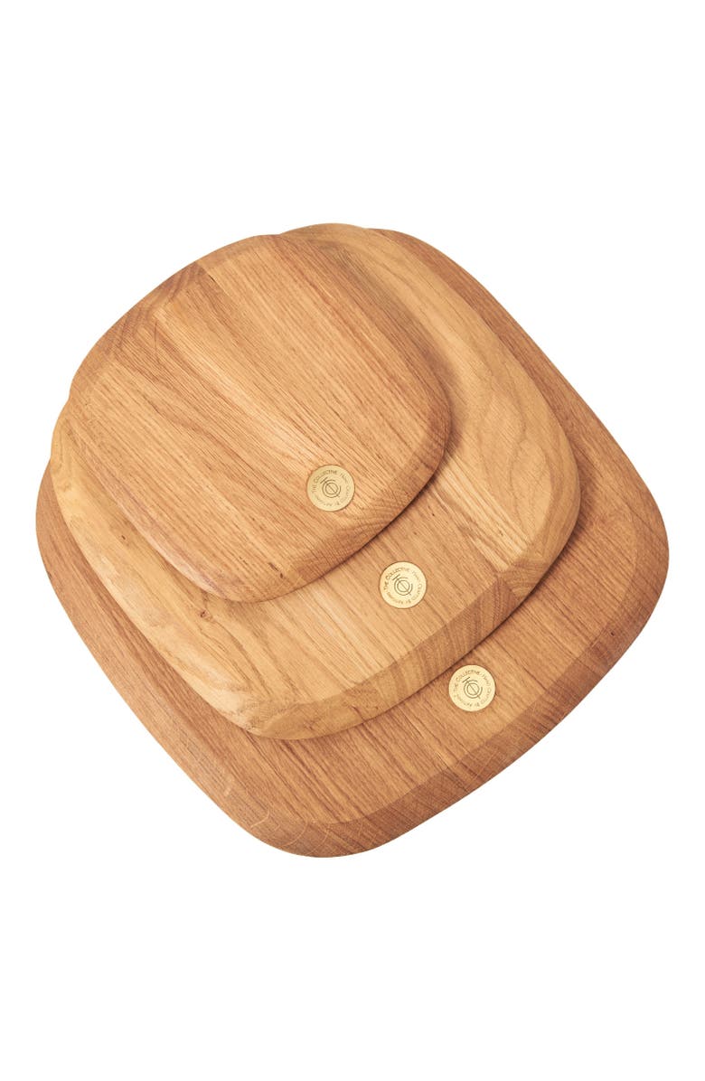 The Collective Home Belfort Square Board, Alternate, color, Brown