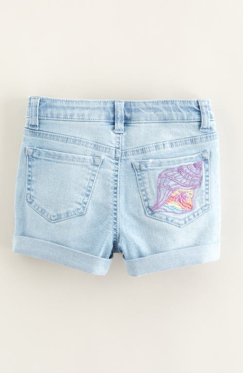 Tucker + Tate Kids' Floral Embroidered Denim Shorts