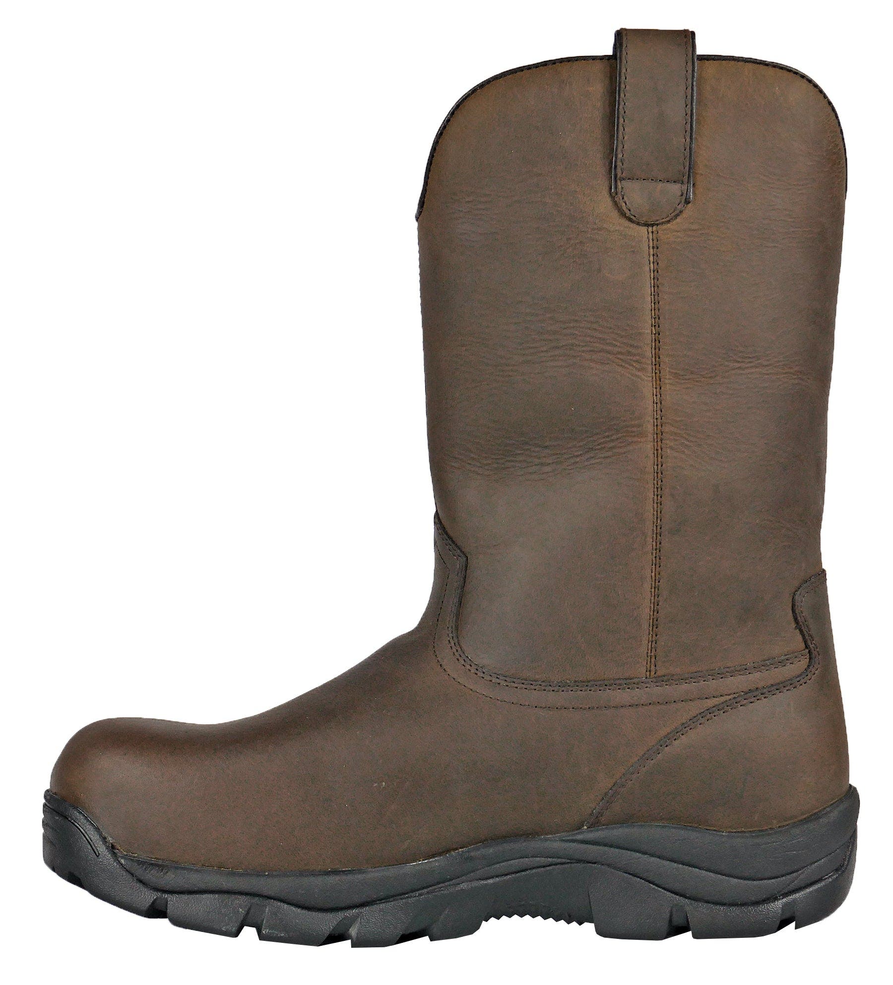 Hoss Boot Company HOSS Wildfire Wellington Composite Toe Waterproof Work Boot, Alternate, color, Brown