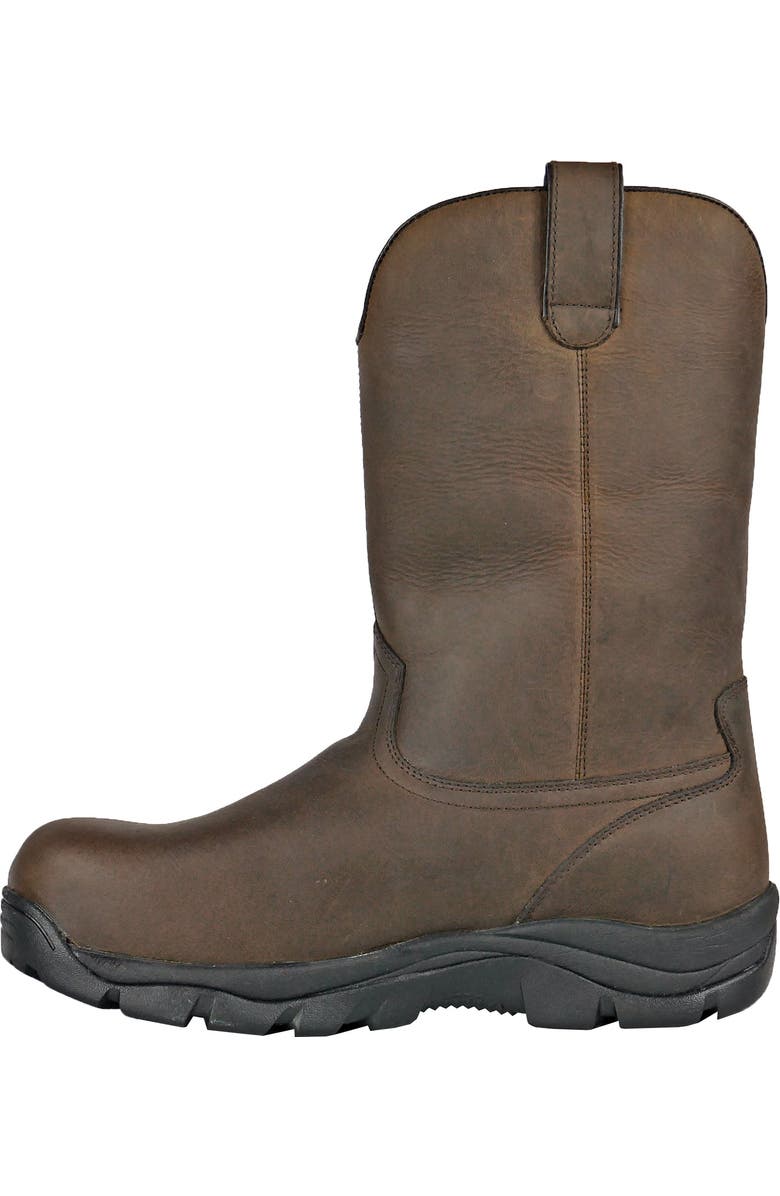 Hoss Boot Company HOSS Wildfire Wellington Composite Toe Waterproof Work Boot, Alternate, color, Brown