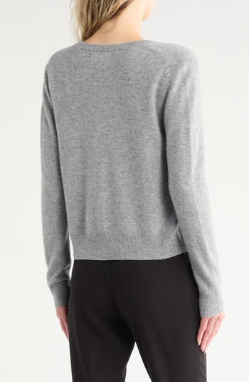 Crewneck Cashmere Cardigan