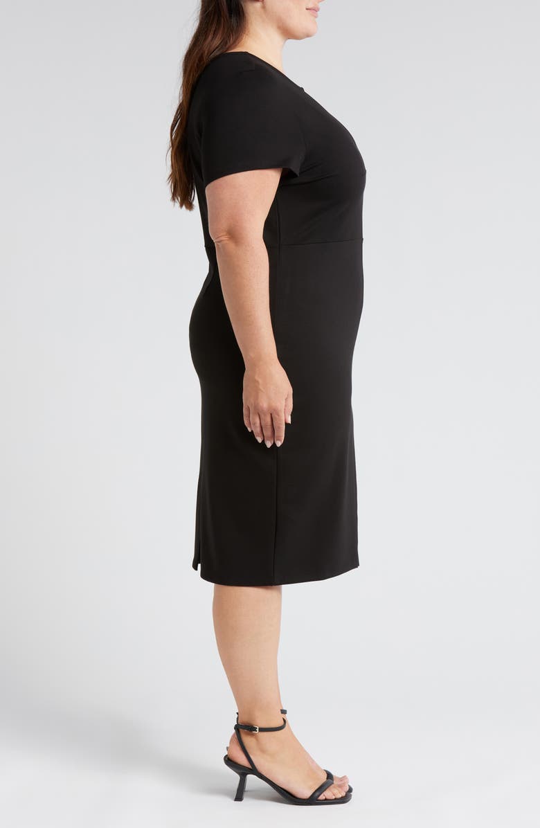 Universal Standard Executive Stretch Ponte Dress, Alternate, color, 