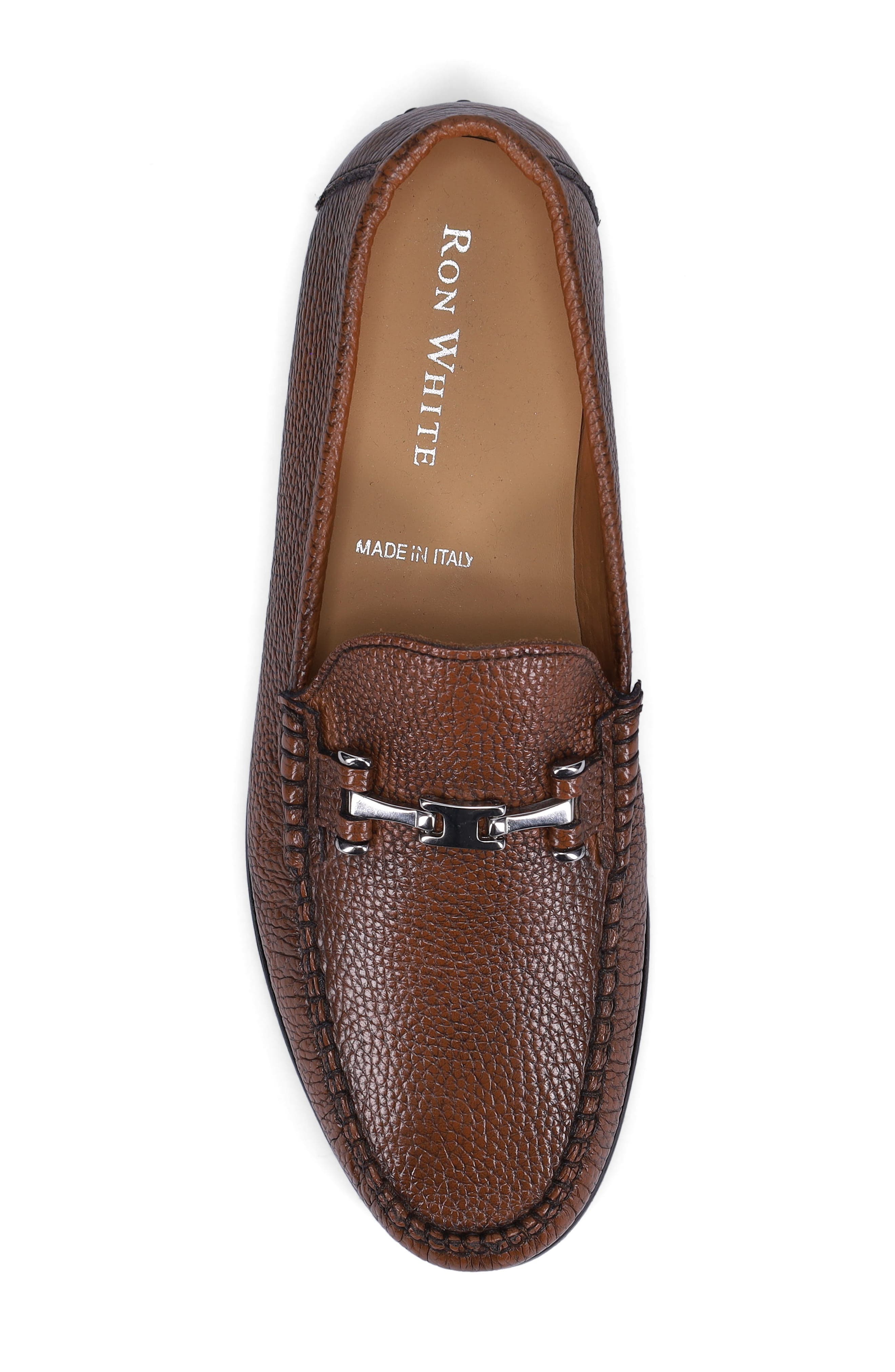 Ron White Henri Water Resistant Loafer, Alternate, color, Cognac