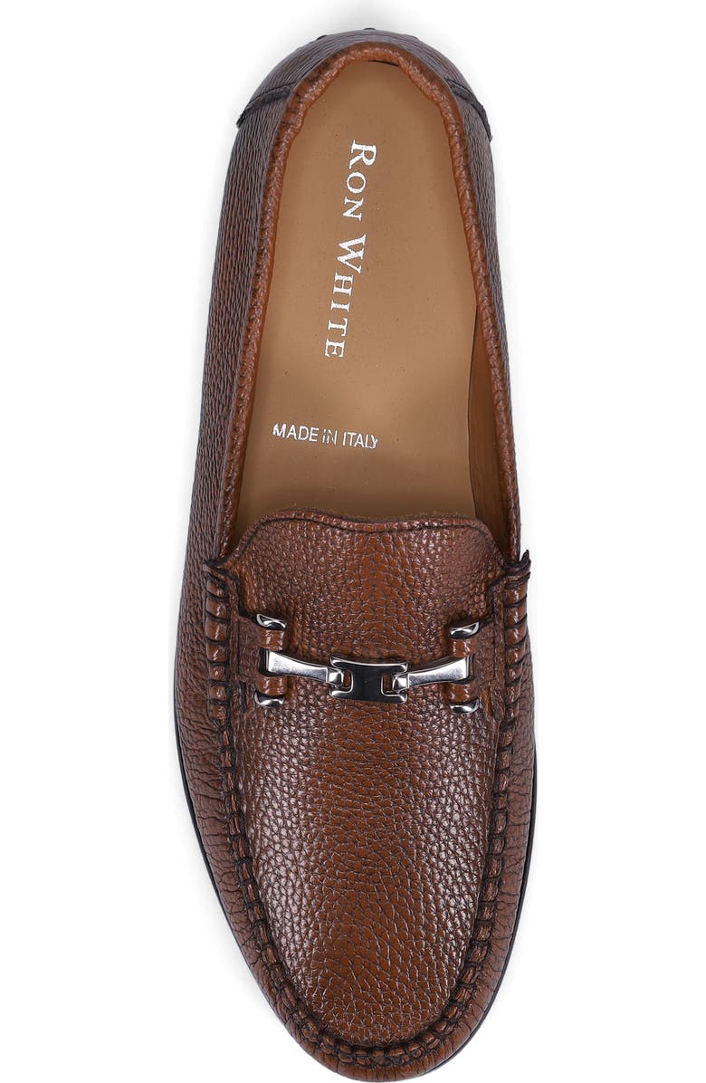Ron White Henri Water Resistant Loafer, Alternate, color, Cognac